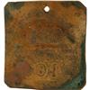 Image 2 : 1824 Charleston MECHANIC Slave Hire Badge #103 
