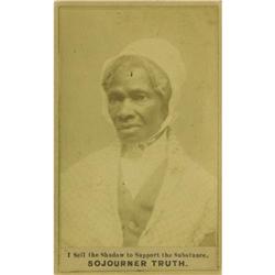Rare Variety of Sojourner Truth Carte de Visite. 