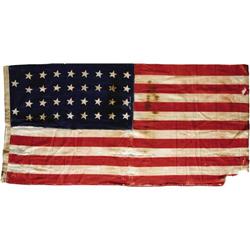United States 34 Star Civil War Era Flag 
