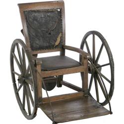 Alexander Stephens' Wheelchair. 