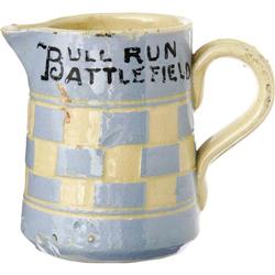 Bull Run Battlefield Souvenir Pitcher Dated 1907 