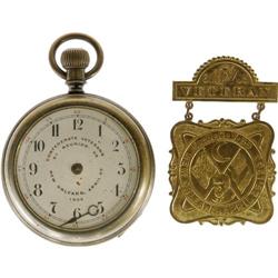 1906 U.C.V. New Orleans Reunion Watch and Medal 