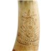 Image 3 : Beautifully Hand Carved "Texicans Unite" Horn. 