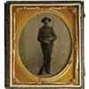 Cased 1/6th Plate Spanish American Soldier 