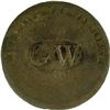 Image 1 : George Washington 1789 Inaugural Shank Button. 