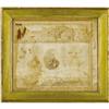 Image 1 : Unusual General LaFayette Framed Textile. 