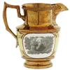 Image 2 : Medium-Size Andrew Jackson Copper Luster Pitcher 