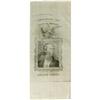 Image 2 : Rare and Important John Tyler Silk Ribbon 