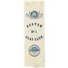 Image 1 : 1844 Clay "Boston No. 1 Clay Club" Silk Ribbon. 