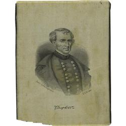 Silk Ribbon for Zachary Taylor, Very Rare. 