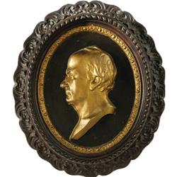 Winfield Scott and Daniel Webster Wall Plaques 