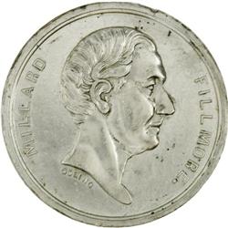 1856 Fillmore Campaign Medal in White Metal. 