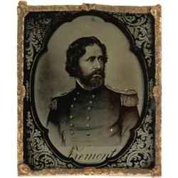 Very Rare John C. Fremont Ambrotype 