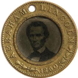 Lincoln/Hamlin Campaign Ferro. Copper Union Pose 