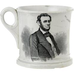 Classic Abraham Lincoln Ceramic Mug. 