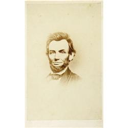Lincoln Carte de Visite by Chicago Photographer 