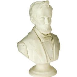 Fine Abraham Lincoln Parian Bust. 