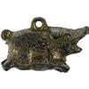 Image 2 : Delightful Anti-Benjamin Harrison Pig Charm. 