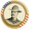 Image 1 : 2 1/8" McKinley and Roosevelt Button Pair. 