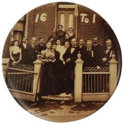 Classic William Jennings Bryan "16 to 1" Button. 