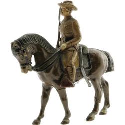 Composition Figure of a Mounted Teddy Roosevelt 