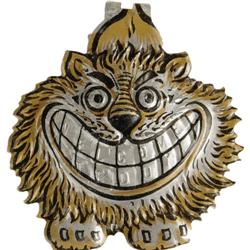 Theodore Roosevelt Lithograph Aluminum Badge. 