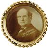 Image 1 : William Jennings Bryan Portrait Pin. 