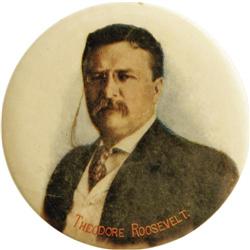 Large 1912 Teddy Roosevelt Pinback 