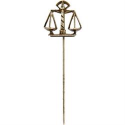 Woman Suffrage "Equal Suffrage" Stickpin. 