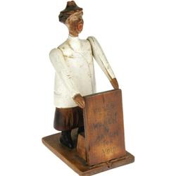 Wooden Votes For Woman Suffragette 