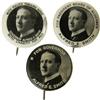 Image 1 : Three Early Al Smith 7/8" Buttons. 