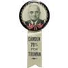 Image 1 : Philadelphia Badge Harry Truman Button. 