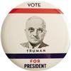 Image 1 : Monumental Harry Truman Button 