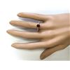 Image 4 : 1.00 CTW Natural Garnet Ring In 18K Yellow Gold