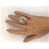 Image 6 : 1.90 CTW Natural Ruby 18K Solid Yellow Gold Diamond Ring