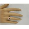 Image 6 : 0.72 CTW Ruby 14K Yellow Gold Diamond Ring