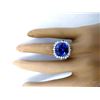 Image 5 : 10.81 CTW Natural Tanzanite 18K Solid White Gold Diamond Ring