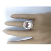 Image 5 : 6.82 CTW Natural Morganite 14K Solid Rose Gold Diamond Ring