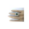 Image 5 : 2.40 CTW Natural Emerald 14K Solid Yellow Gold Diamond Ring