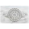 Image 1 : 0.46 CTW Diamond 14K White Gold Ring