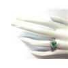 Image 4 : 3.30 CTW Natural Emerald Diamond Ring 18K Solid White Gold