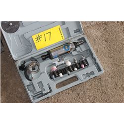 AIR GRINDER & ATTACHMENTS, 2 MIRROR EXTENSIONS, RED BOX & BALLET BOX