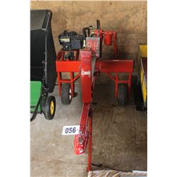 GAS POWERED WOOD SPLITTER (TRAILER MOUNTED)