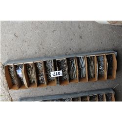 11 BOXES OF BOLTS, NUTS & WASHERS