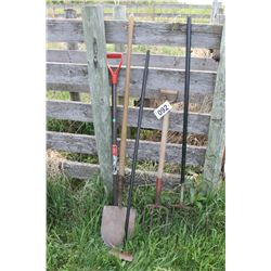 SPADE, BAR, & POTATO FORK