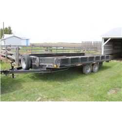 2005 DOUBLE A 20' TANDEM AXLE TRAILER