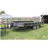 Image 1 : 2005 DOUBLE A 20' TANDEM AXLE TRAILER