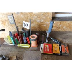 MISC SCREW DRIVERS, STAPLES & NOZZLE