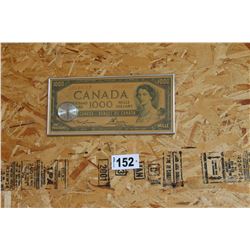 $1000 CLOCK & CLEAN RAGS