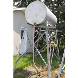 300 GALLON FUEL TANK & STAND